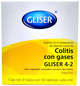 COLITIS CON GASES 4 2 150 GLOBULOS GLISER