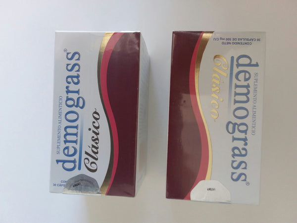 DEMOGRASS CLASICO 60 Capsules 500 mg. 2-PACK