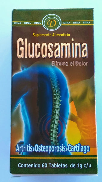 Glucosamina 60 Tabletas. Glucosamine