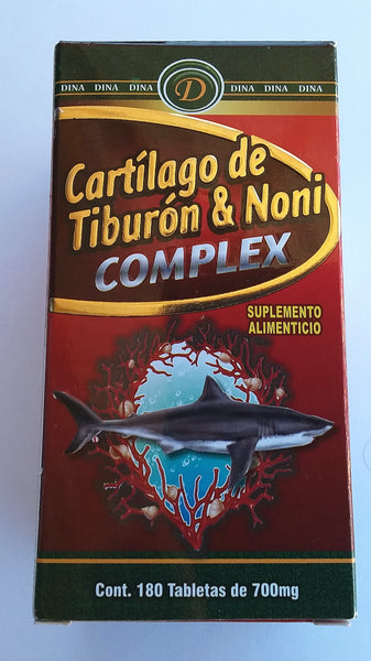 Cartílago de Tiburón 180 Tabletas. DINA