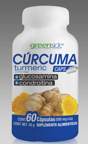 Curcuma Glucosamina Y Condroitina 60 Cap