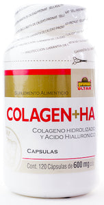 Hydrolyzed Collagen and hyaluronic acid 120cap PRONAT Colageno Oferta