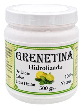 GRENETINA HIDROLIZADA  LIMON 500 G  3 GENERACIONES