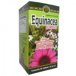 Equinacea complex  90 tabletas Dina Refuerza el Sistema Inmune