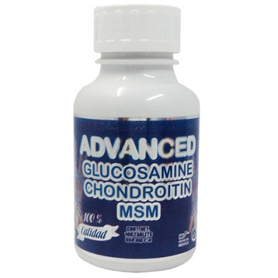 Advanced glucosamina condoitrina msm 100 tabletas