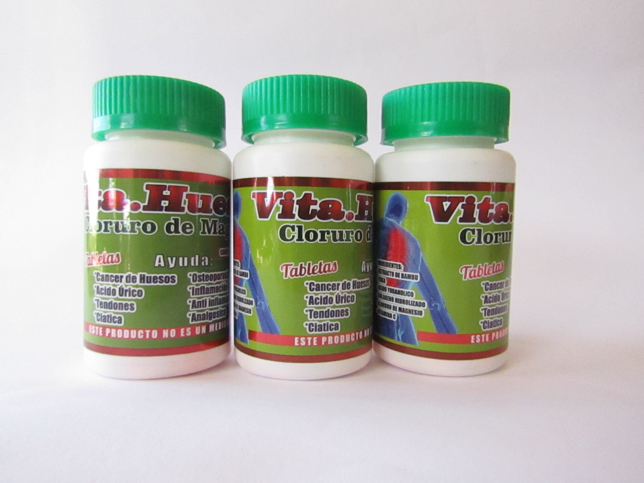 VitaHuesos antirheumatic anti-inflammatory of Arthritis. 60 tablets. 3 bottles