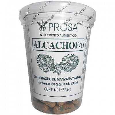 Alcachofa 150 Cápsulas Auxiliar  en la digestión