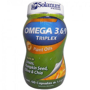Omega 3,6,9 Triplex Plant Oils 60 Tabletas