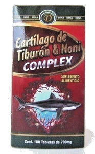 Cartílago de Tiburón 180 Tabletas. DINA